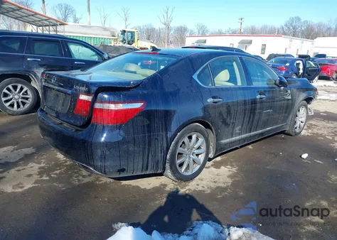 2007 Lexus Ls 460 из США, поврежденный, VIN JTHBL46F375035257